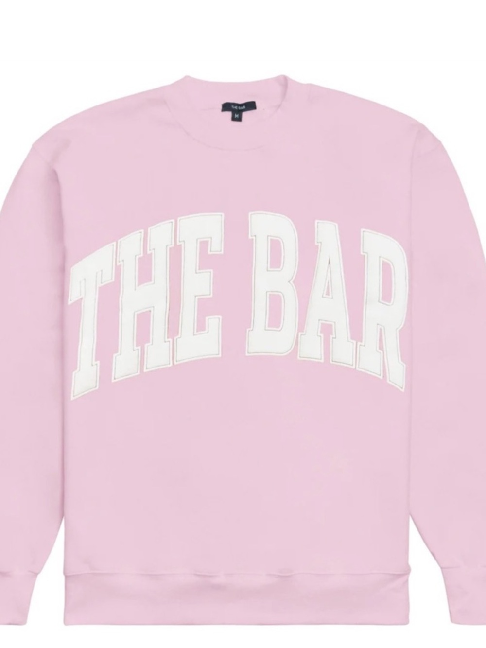 Sold Out Pristine The Bar Light Pink Sweatshirt Size: Large - Picture 5 of 10